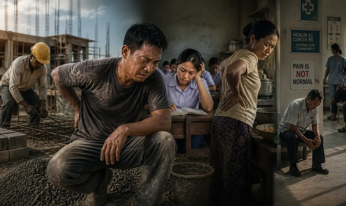 Workers and families limited by untreated pain